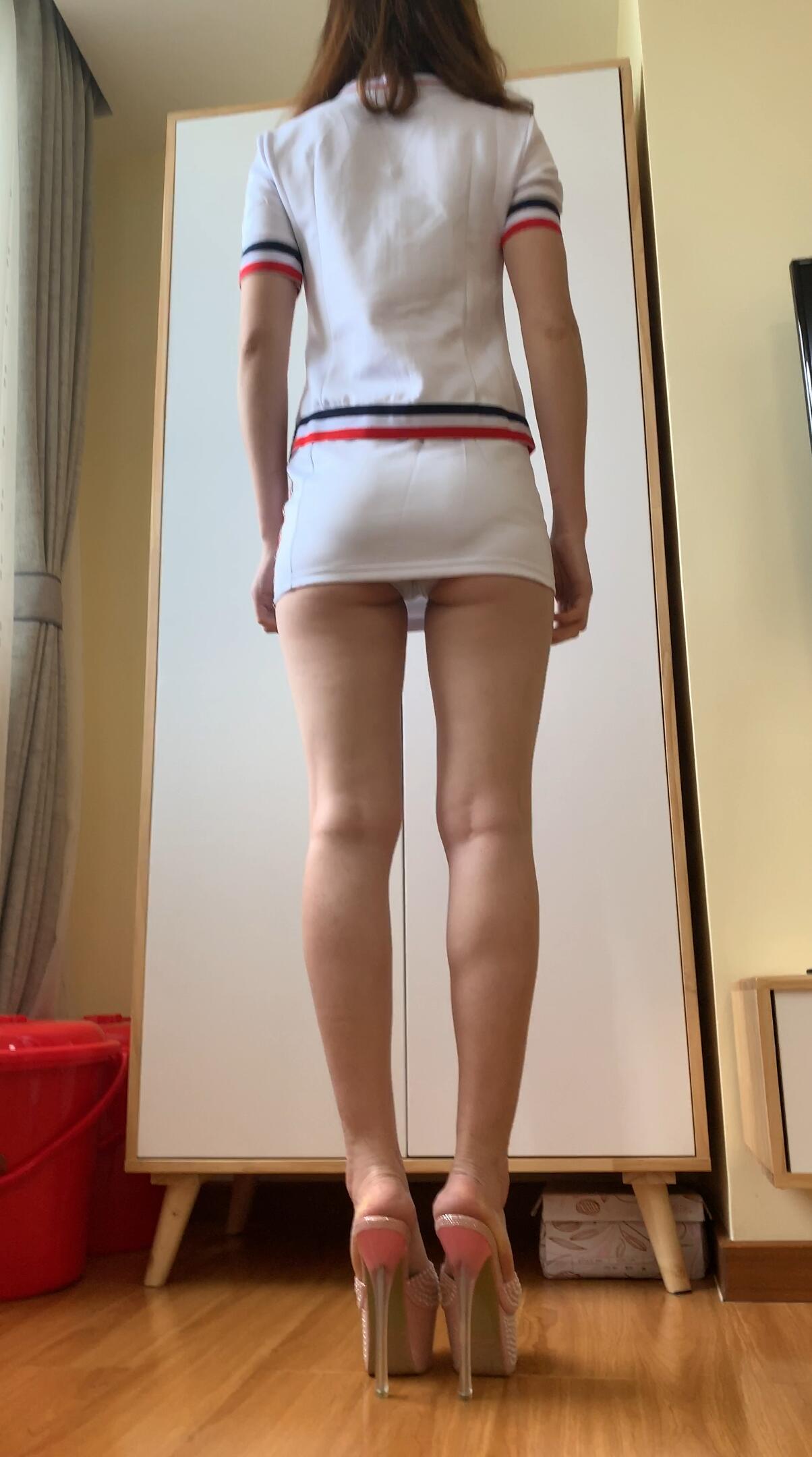 制服诱惑 美足写真 长腿包臀裙