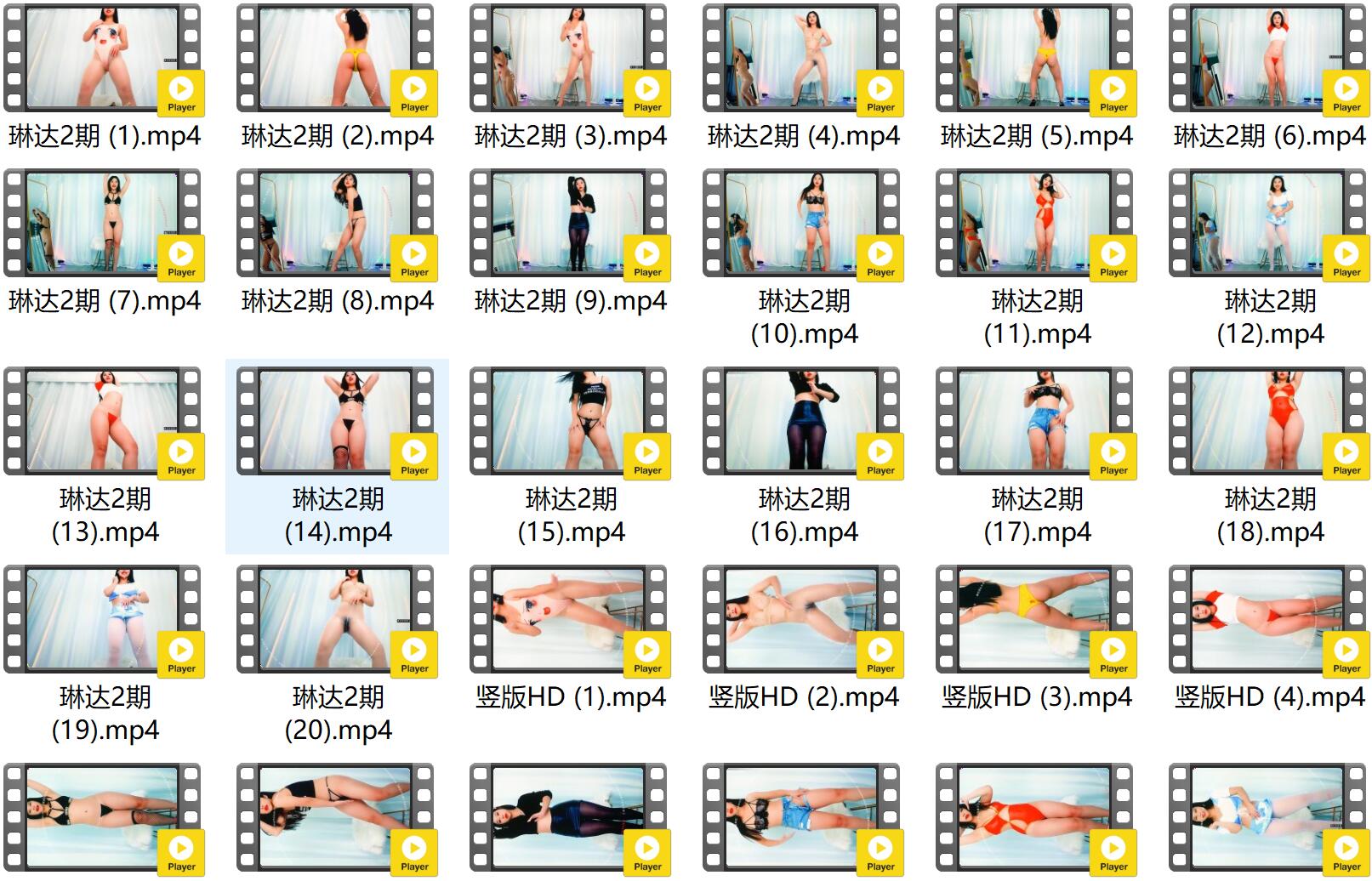 维拉热舞大尺度 琳达第二期 肉丝骚舞 30V HD~FHD+