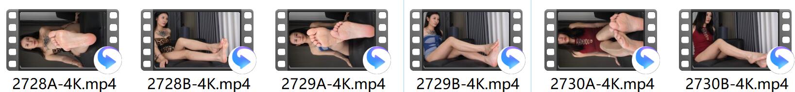 优尚舞姿 4K美脚