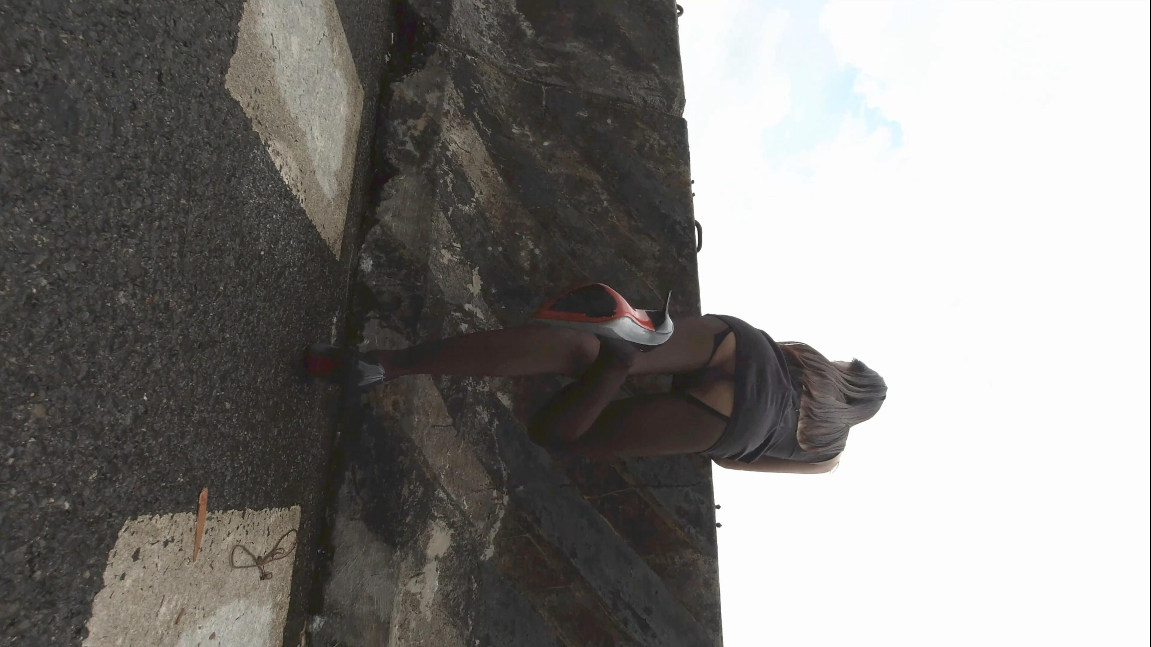 小子怡黑丝滴滴打车 黑丝游客