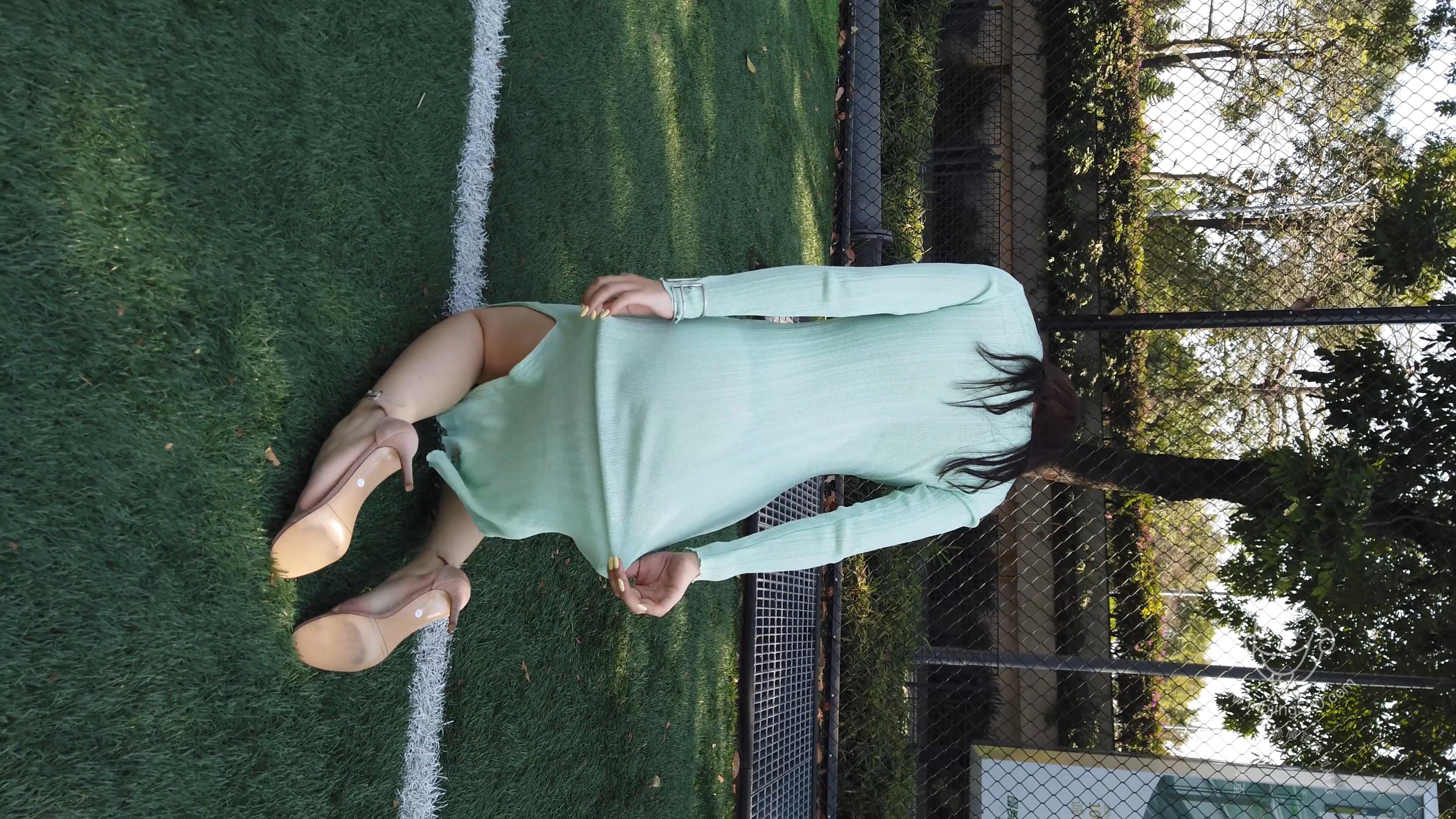 4K街拍美脚 秀臀