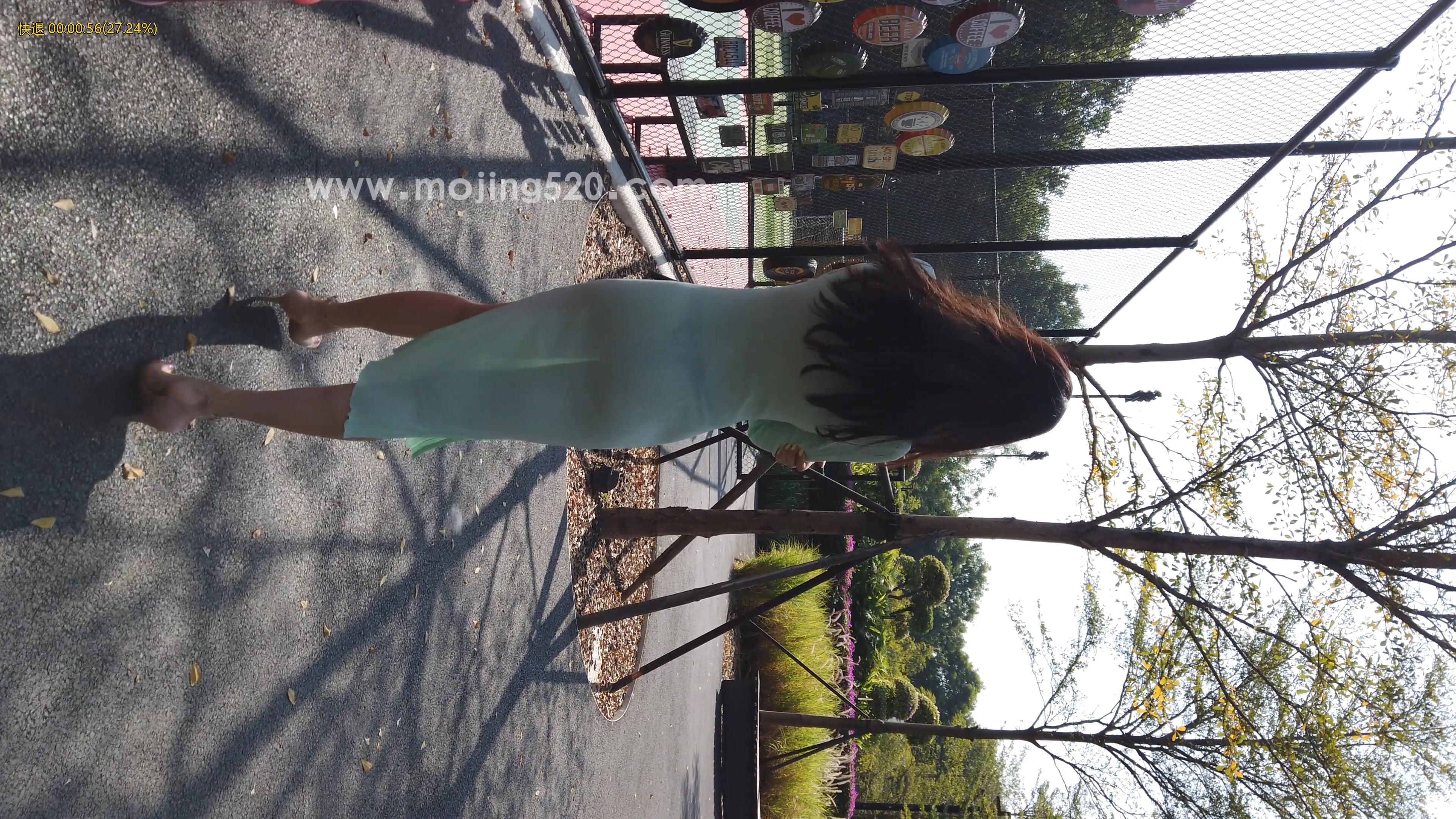 4K街拍美脚 秀臀