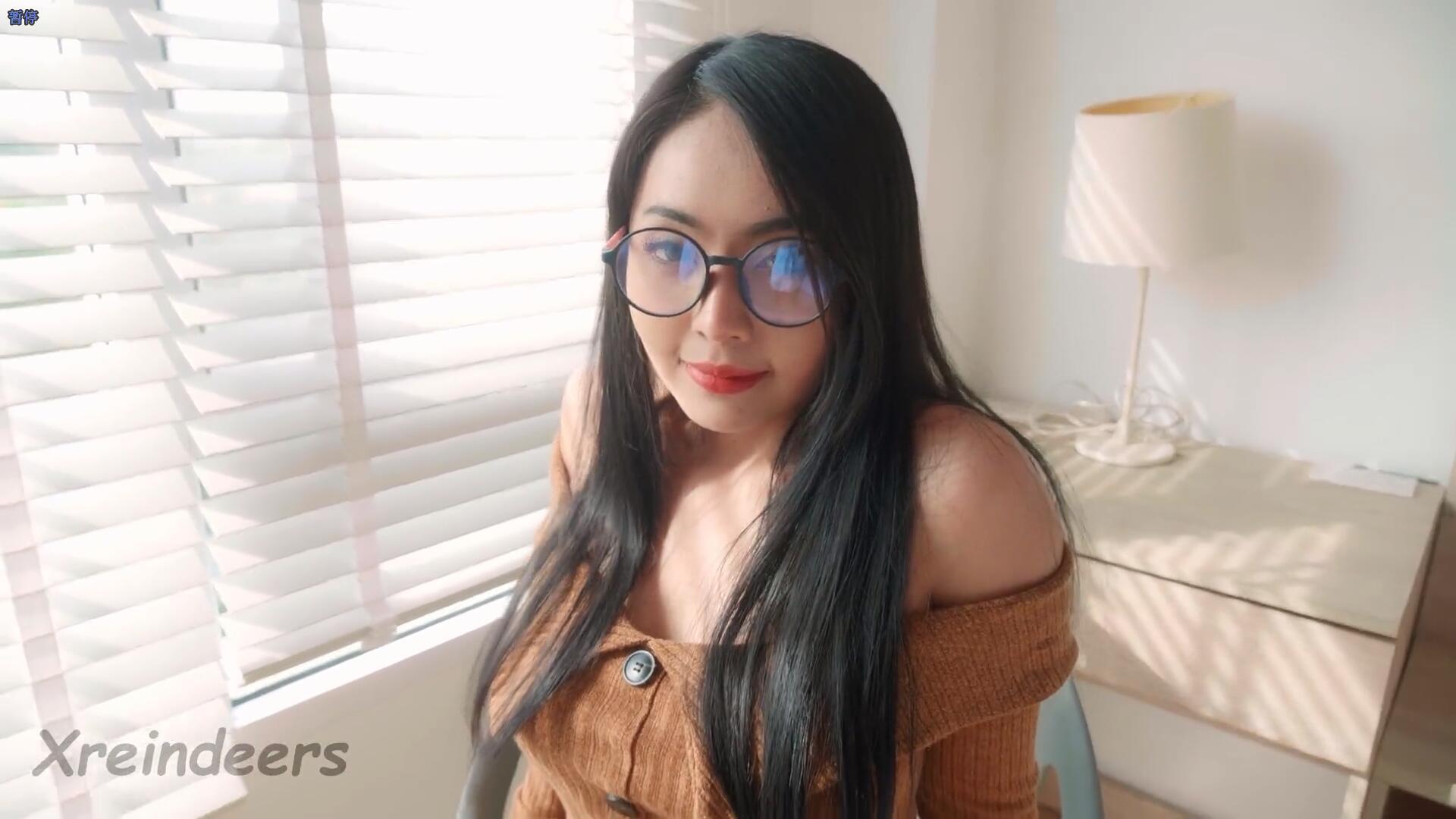 包臀裙 眼睛妹中出