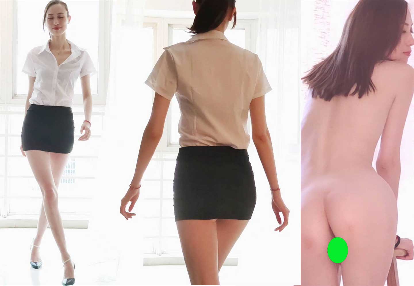 花絮大尺度 老牌韵味模特2