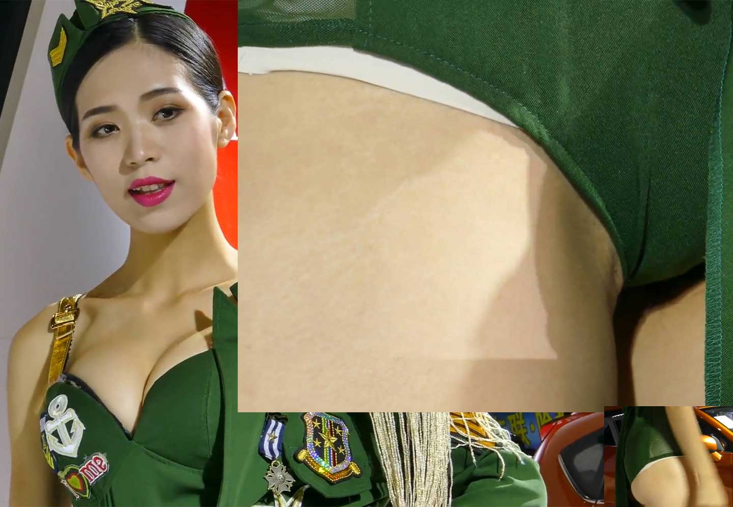 车模微距摄影 劲爆不雅视角02