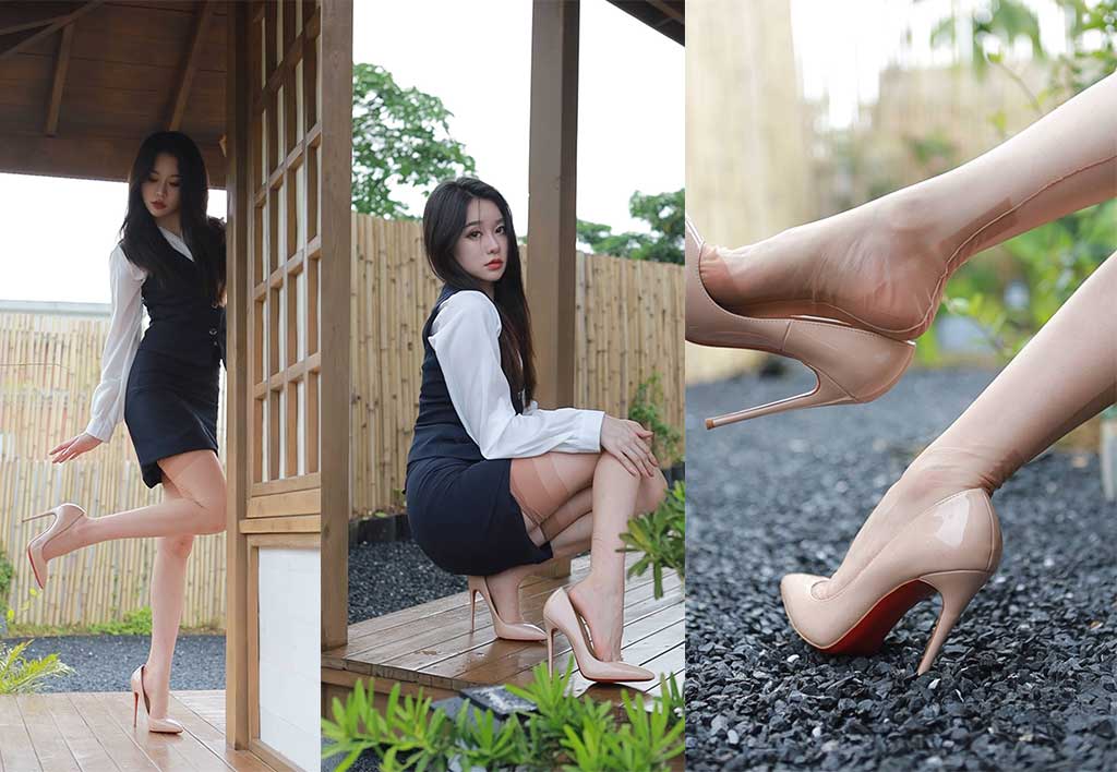 Sia不吃鱼 NO.012 真是让人欲罢不能 职业装高跟玉足丝控