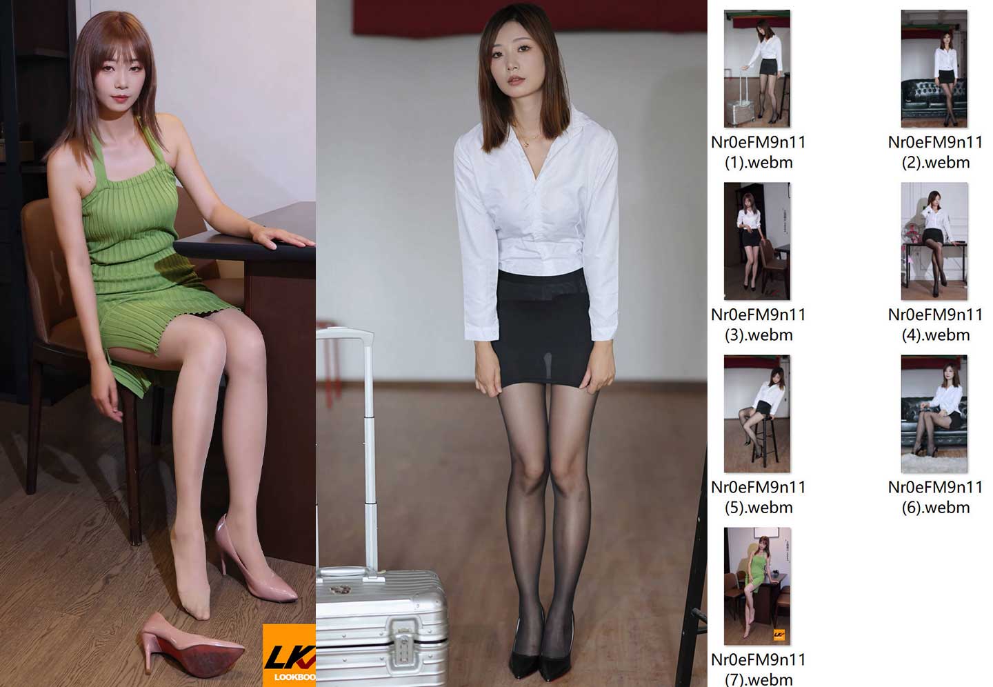 4K 美丝OL 亮丝美腿玉足赏析2