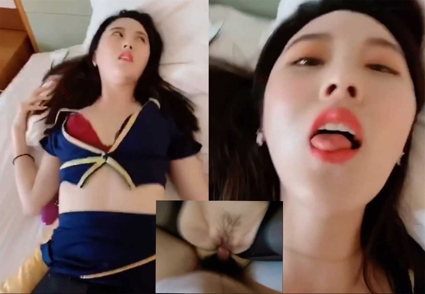 PANS模特【狐狸】被金主爸爸插B片段流出！