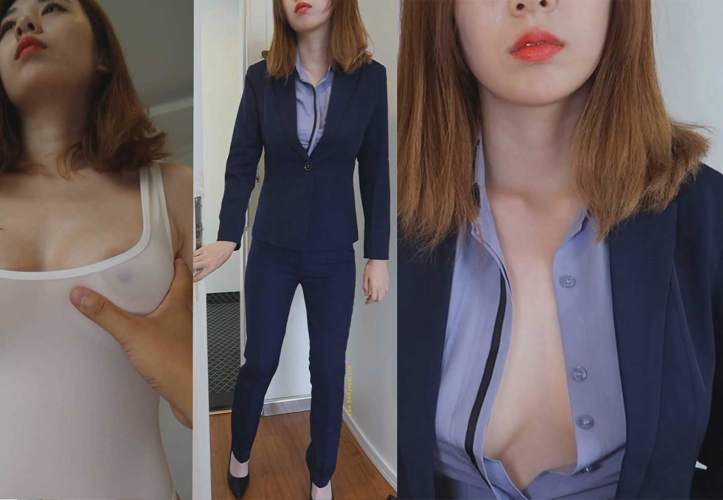 性感小有气质嫩模私拍丝袜职业装大尺度